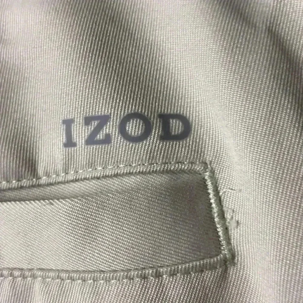 IZOD GOLF CLASSIC MENS SIZE 40 LIGHT TAN GOLF SHORT‎ GOOD CLEAN CONDITION